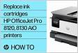 Impressoras HP OfficeJet Pro 8120 e 8130